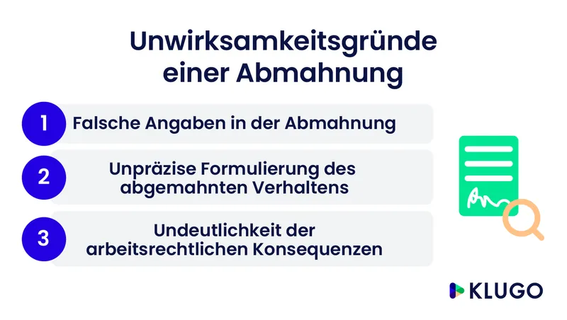 abmahnung unwirksam